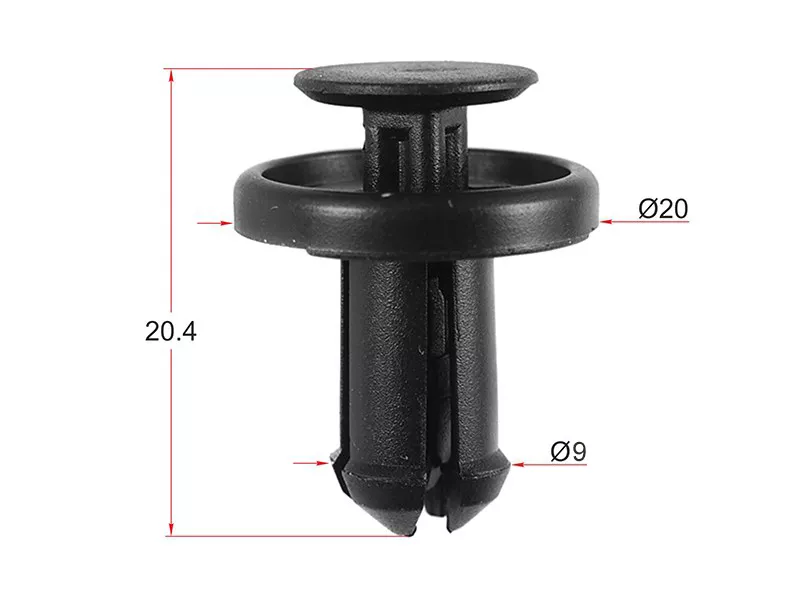 Клипса универсальная (Продажа по 10шт) - Артикул STM11531 - Производитель Sat - Фото, Отзывы, Цены 