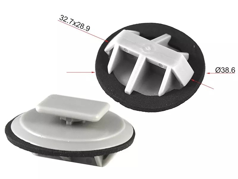 Клипса универсальная молдинга (Продажа по 10шт) - Артикул STM11533 - Производитель Sat - Фото, Отзывы, Цены 