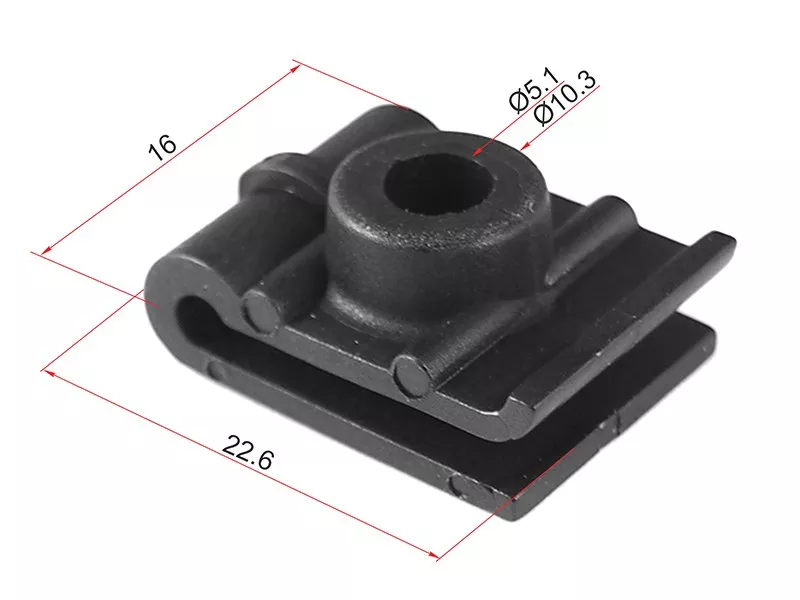 Клипса крепления подкрылка (Продажа по 10шт) - Артикул STM11670 - Производитель Sat - Фото, Отзывы, Цены 