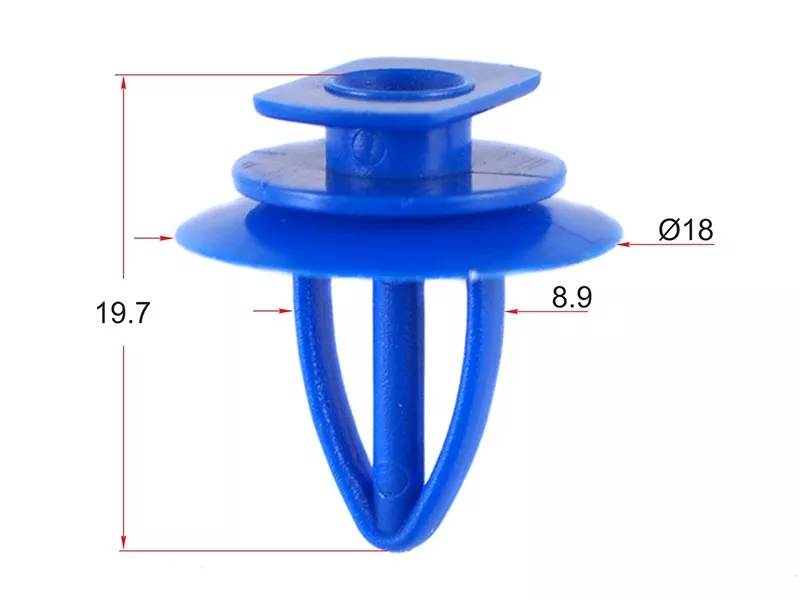 Клипса обшивки двери (Продажа по 10шт) - Артикул STM11692 - Производитель Sat - Фото, Отзывы, Цены 