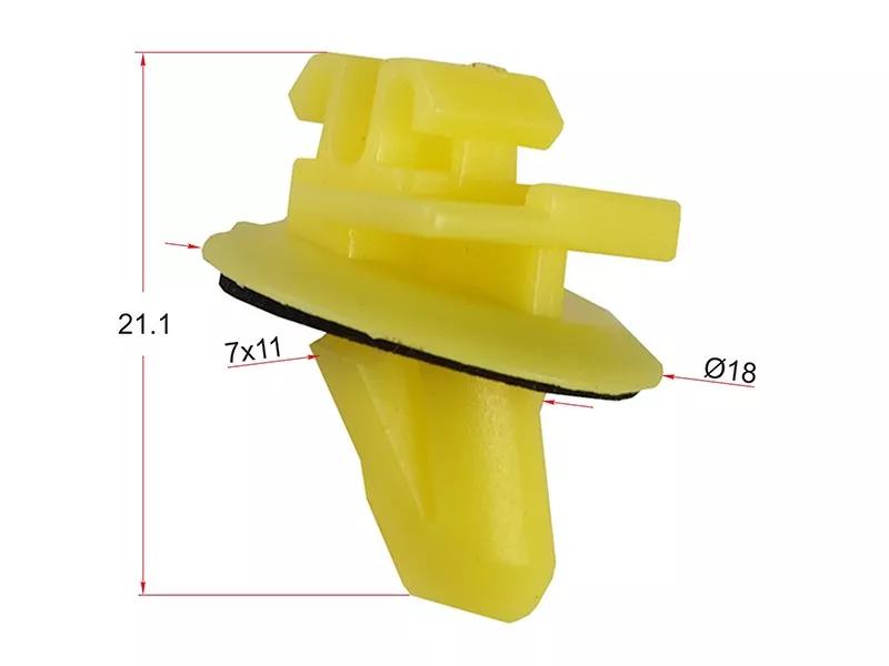 Клипса молдинга кузова TOYOTA/LEXUS (1 шт.) - Артикул STM11825 - Производитель Sat - Фото, Отзывы, Цены 