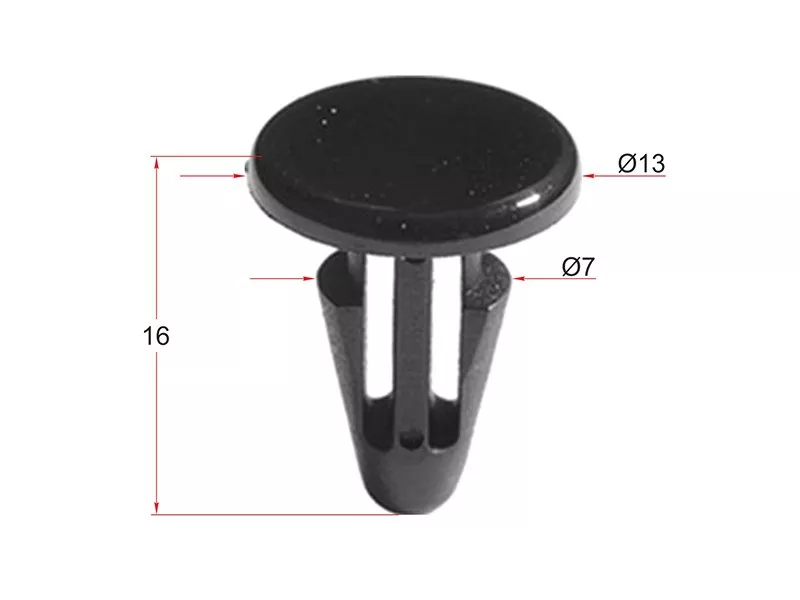 Клипса HONDA (Продажа по 10шт) - Артикул STM11842 - Производитель Sat - Фото, Отзывы, Цены 