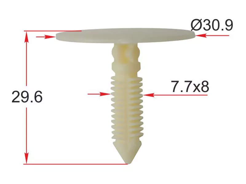 Клипса обшивки двери GM/CHRYSLER (Продажа по 10шт) - Артикул STM12206 - Производитель Sat - Фото, Отзывы, Цены 