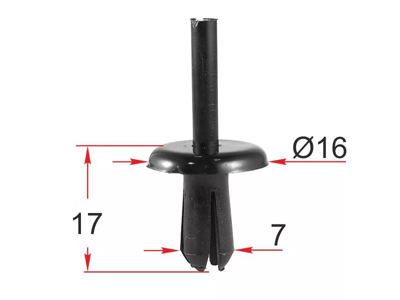 Клипса заклепка VOLVO (Продажа по 10шт) - Артикул STM12212 - Производитель Sat - Фото, Отзывы, Цены 