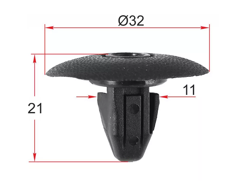 Клипса крепежная SUBARU (Продажа по 10шт) - Артикул STM12217 - Производитель Sat - Фото, Отзывы, Цены 