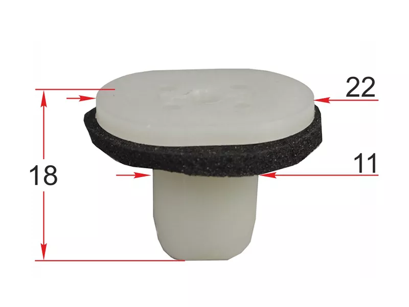 Клипса под винт MAZDA (Продажа по 10шт) - Артикул STM12226 - Производитель Sat - Фото, Отзывы, Цены 