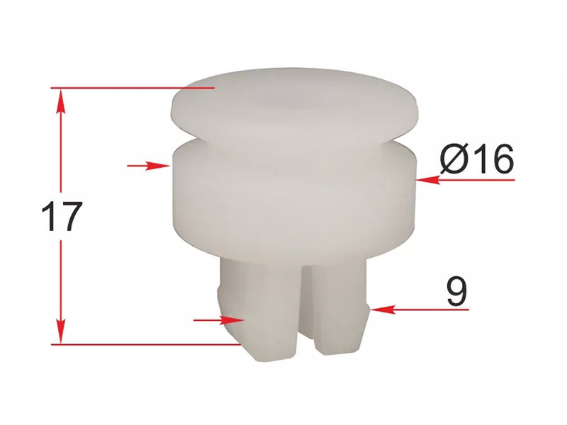 Клипса под винт SUBARU (Продажа по 10шт) - Артикул STM12227 - Производитель Sat - Фото, Отзывы, Цены 