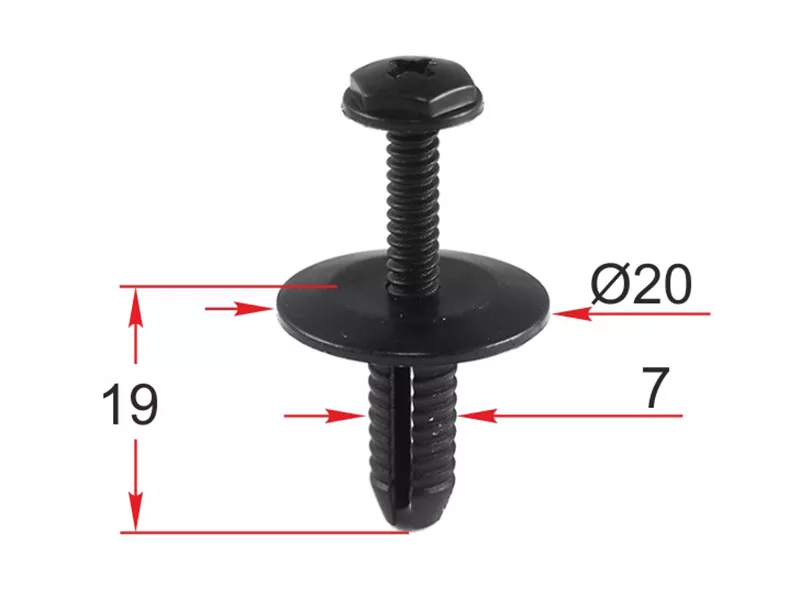 Клипса BMW/MINI (Продажа по 10шт) - Артикул STM12232 - Производитель Sat - Фото, Отзывы, Цены 