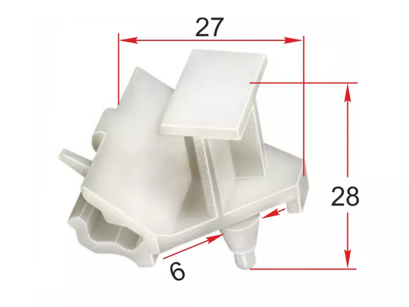 Клипса порога кузова BMW/MINI (Продажа по 10шт) - Артикул STM12234 - Производитель Sat - Фото, Отзывы, Цены 