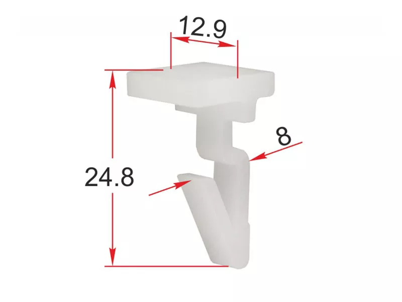 Клипса накладки бампера TOYOTA/LEXUS (Продажа по 10шт) - Артикул STM12238 - Производитель Sat - Фото, Отзывы, Цены 