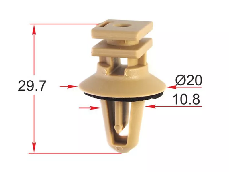 Клипса порога салона BMW/MINI (Продажа по 10шт) - Артикул STM12270 - Производитель Sat - Фото, Отзывы, Цены 