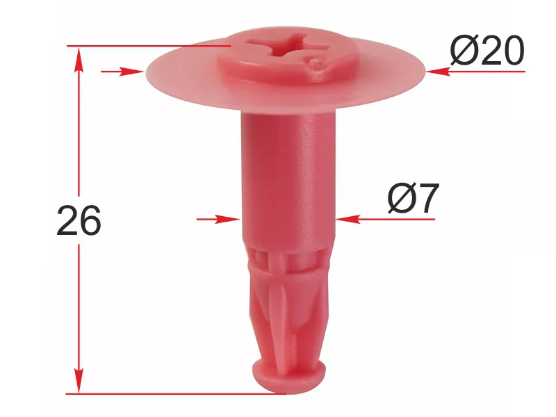 Клипса крепежная TOYOTA/LEXUS (Продажа по 10шт) - Артикул STM12275 - Производитель Sat - Фото, Отзывы, Цены 