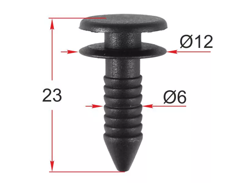 Клипса крепежная LAND ROVER/FORD (Продажа по 10шт) - Артикул STM12278 - Производитель Sat - Фото, Отзывы, Цены 