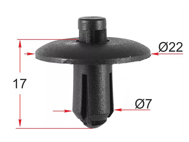 Клипса крепежная VAG (Продажа по 10шт) - Артикул STM12285 - Производитель Sat - Фото, Отзывы, Цены 