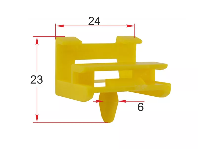 Клипса порога кузова BMW (Продажа по 10шт) - Артикул STM12306 - Производитель Sat - Фото, Отзывы, Цены 