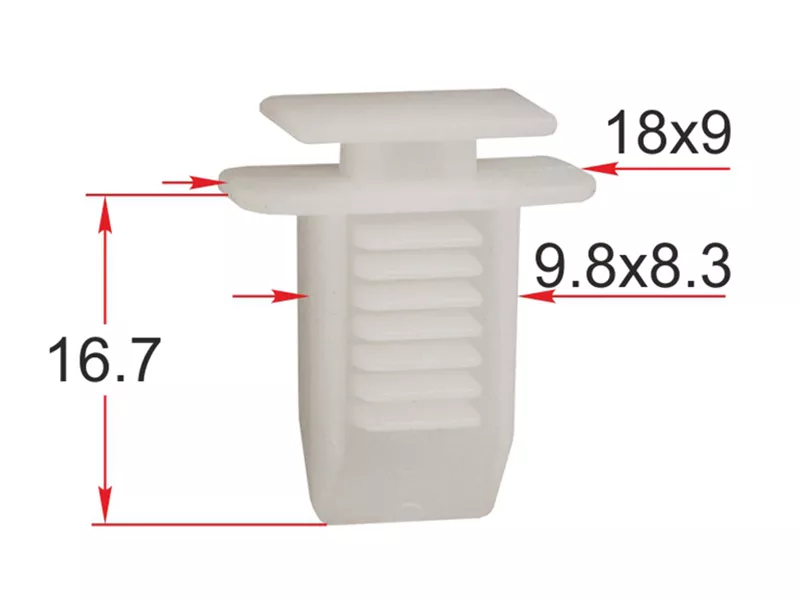 Клипса обшивки кузова FIAT (Продажа по 10шт) - Артикул STM12318 - Производитель Sat - Фото, Отзывы, Цены 