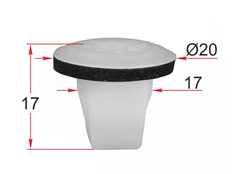 Клипса под винт MAZDA (Продажа по 10шт) - Артикул STM12329 - Производитель Sat - Фото, Отзывы, Цены 