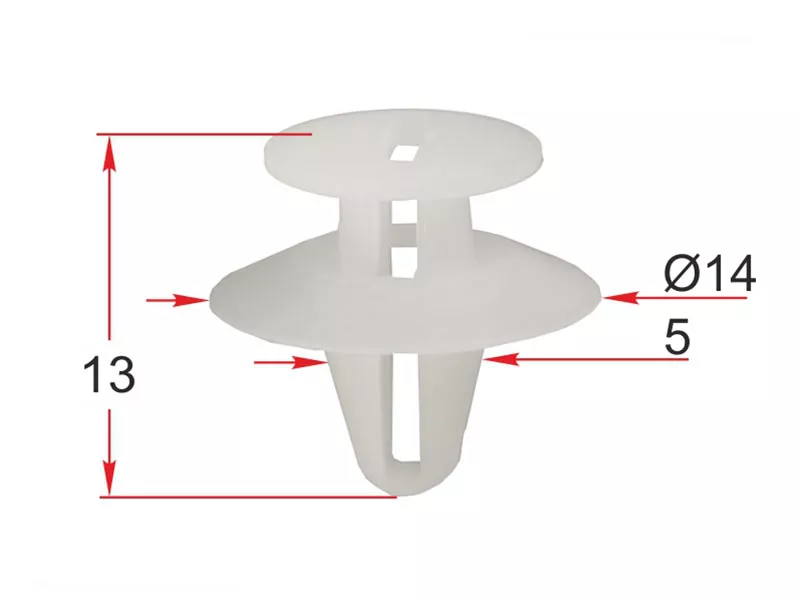 Клипса обшивки двери FORD (Продажа по 10шт) - Артикул STM12339 - Производитель Sat - Фото, Отзывы, Цены 