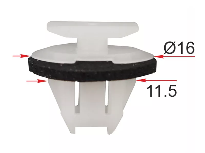 Клипса молдинга кузова NISSAN (Продажа по 10шт) - Артикул STM12355 - Производитель Sat - Фото, Отзывы, Цены 