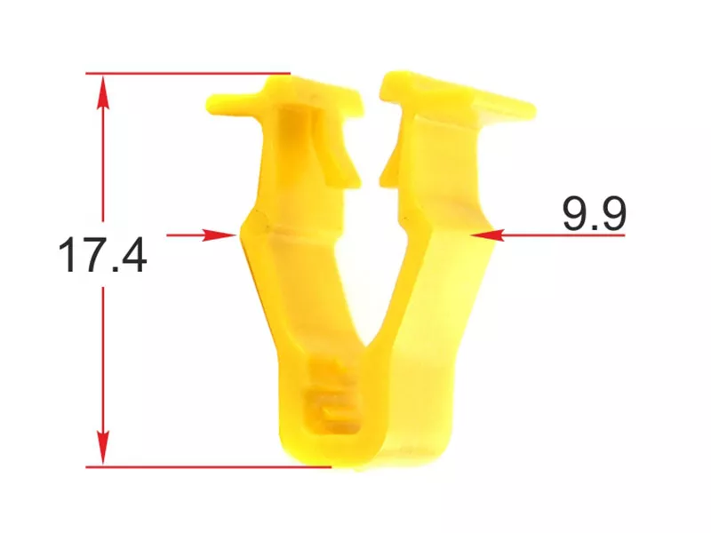 Клипса расширителя крыла HONDA/NISSAN (Продажа по 10шт) - Артикул STM12374 - Производитель Sat - Фото, Отзывы, Цены 