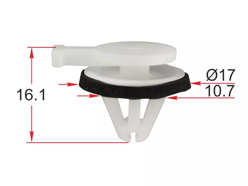 Клипса обшивки двери LAND ROVER (Продажа по 10шт) - Артикул STM12376 - Производитель Sat - Фото, Отзывы, Цены 