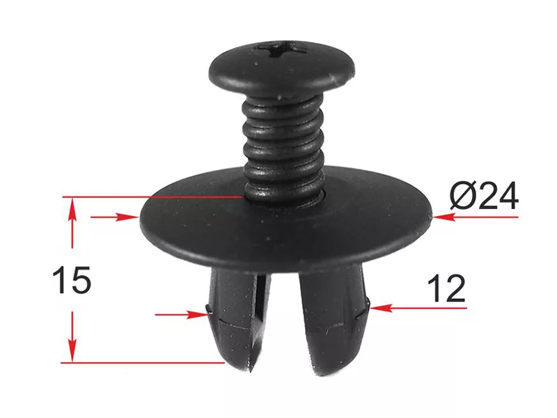 Клипса обшивки кузова JAGUAR (Продажа по 10шт) - Артикул STM12383 - Производитель Sat - Фото, Отзывы, Цены 