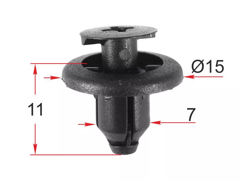 Клипса крепежная TOYOTA/LEXUS/SUBARU (Продажа по 10шт) - Артикул STM12395 - Производитель Sat - Фото, Отзывы, Цены 