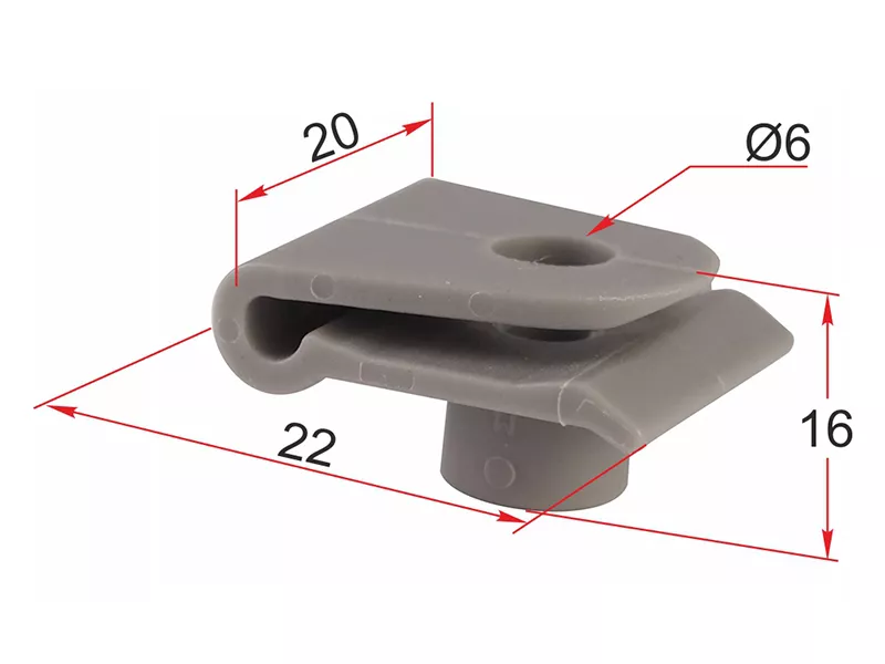 Клипса под винт MAZDA (Продажа по 10шт) - Артикул STM12402 - Производитель Sat - Фото, Отзывы, Цены 