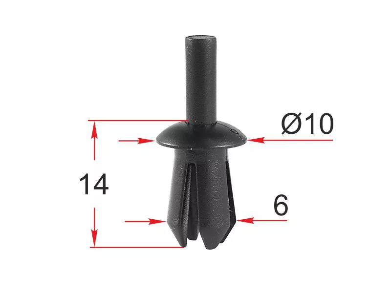 Клипса крепежная VAG/GM/BMW/MB (Продажа по 10шт) - Артикул STM12409 - Производитель Sat - Фото, Отзывы, Цены 