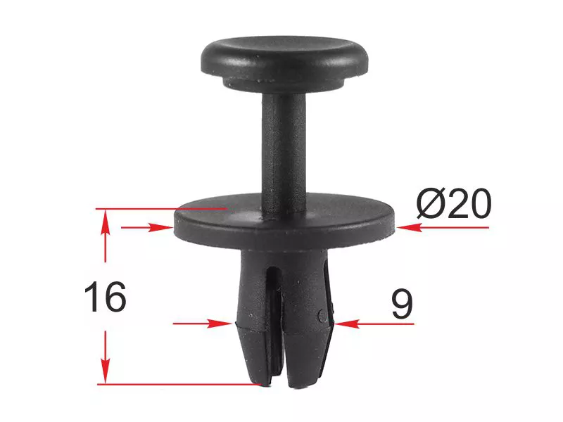 Клипса крепежная CITROEN/PEUGEOT (Продажа по 10шт) - Артикул STM12414 - Производитель Sat - Фото, Отзывы, Цены 