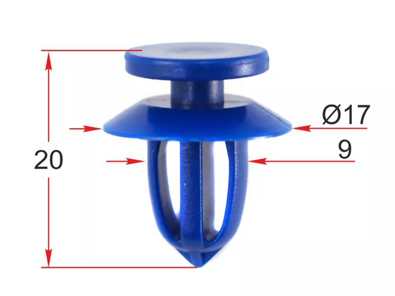 Клипса обшивки двери FORD (Продажа по 10шт) - Артикул STM12425 - Производитель Sat - Фото, Отзывы, Цены 