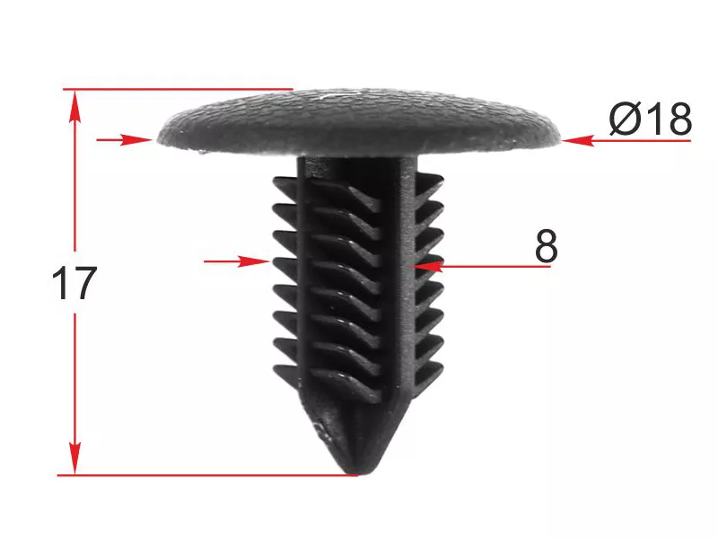 Клипса обшивки кузова SUBARU (Продажа по 10шт) - Артикул STM12440 - Производитель Sat - Фото, Отзывы, Цены 