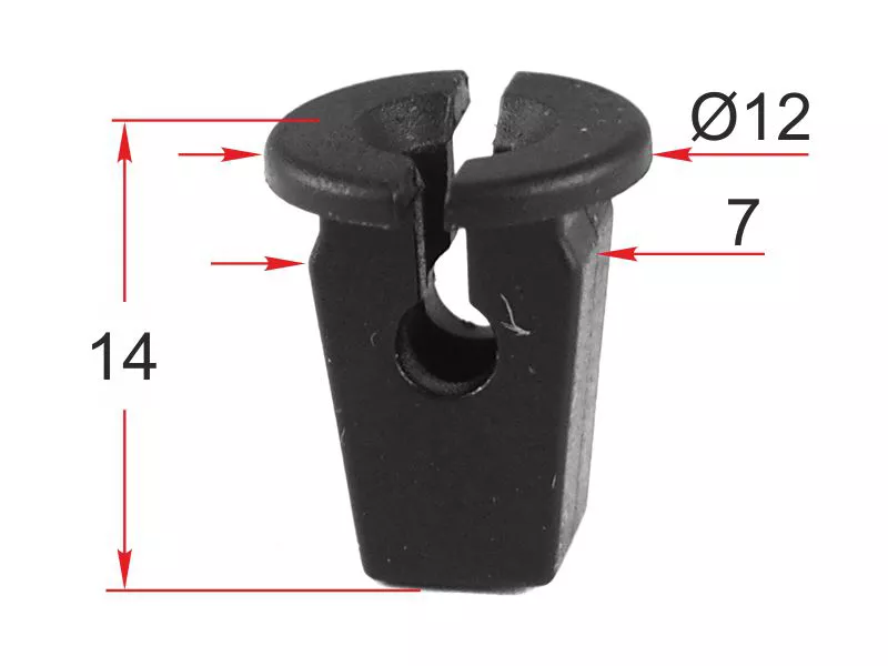 Клипса под винт VAG (Продажа по 10шт) - Артикул STM12471 - Производитель Sat - Фото, Отзывы, Цены 