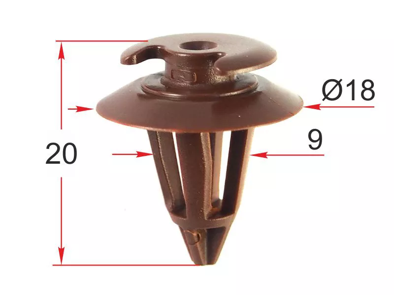 Клипса обшивки кузова VAG (Продажа по 10шт) - Артикул STM12479 - Производитель Sat - Фото, Отзывы, Цены 
