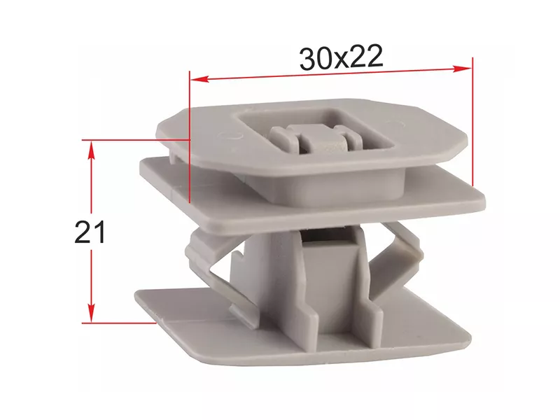 Клипса крепления порога FORD (Продажа по 10шт) - Артикул STM12482 - Производитель Sat - Фото, Отзывы, Цены 