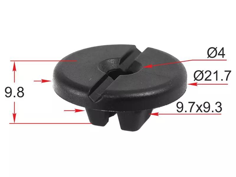 Клипса обшивки кузова GM (Продажа по 10шт) - Артикул STM12485 - Производитель Sat - Фото, Отзывы, Цены 