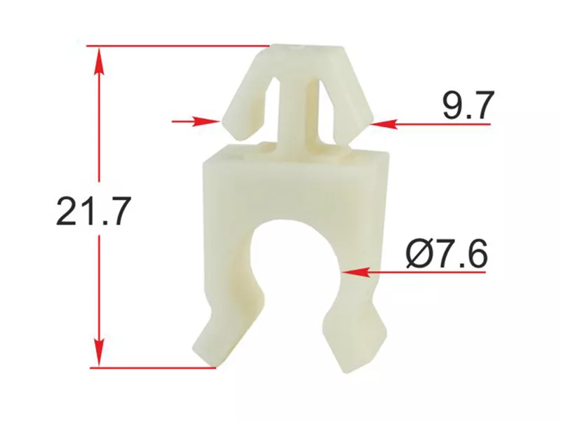 Клипса упора капота FORD (1 шт.) - Артикул STM12496 - Производитель Sat - Фото, Отзывы, Цены 