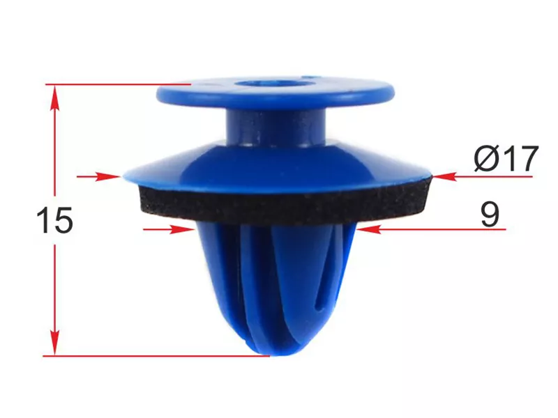 Клипса обшивки двери VAG (Продажа по 10шт) - Артикул STM12512 - Производитель Sat - Фото, Отзывы, Цены 