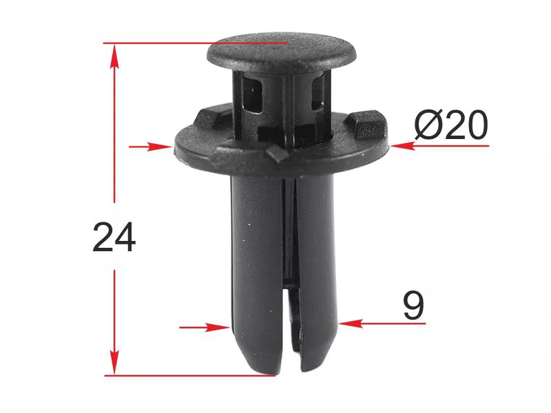 Клипса крепежная HONDA (Продажа по 10шт) - Артикул STM12514 - Производитель Sat - Фото, Отзывы, Цены 