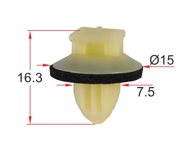 Клипса крепежная TOYOTA/LEXUS (Продажа по 10шт) - Артикул STM12545 - Производитель Sat - Фото, Отзывы, Цены 