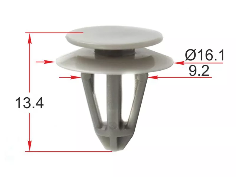 Клипса обшивки двери MERCEDES (Продажа по 10шт) - Артикул STM12572 - Производитель Sat - Фото, Отзывы, Цены 