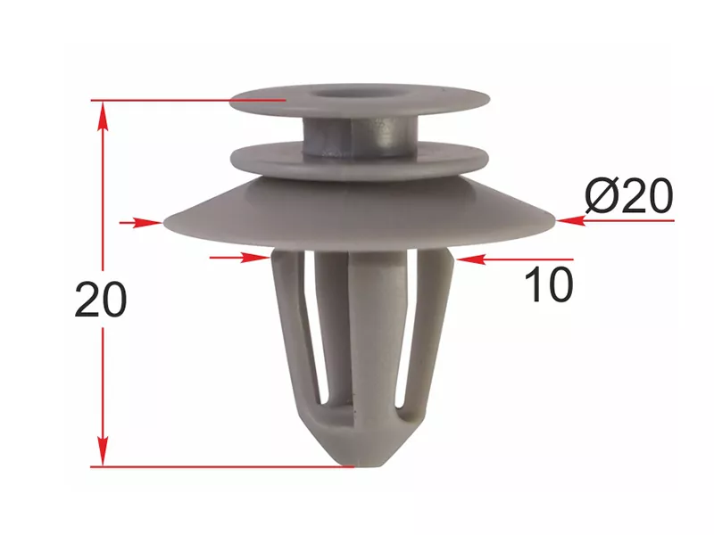 Клипса обшивки двери MERCEDES (Продажа по 10шт) - Артикул STM12580 - Производитель Sat - Фото, Отзывы, Цены 