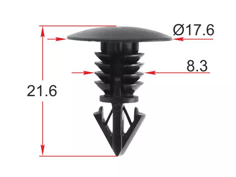 Клипса крепежная NISSAN/INFINITI (Продажа по 10шт) - Артикул STM12583 - Производитель Sat - Фото, Отзывы, Цены 
