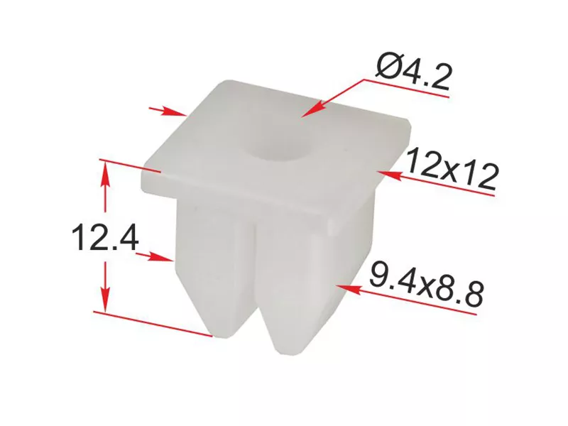 Клипса под винт HYUNDAI/KIA (Продажа по 10шт) - Артикул STM12589 - Производитель Sat - Фото, Отзывы, Цены 