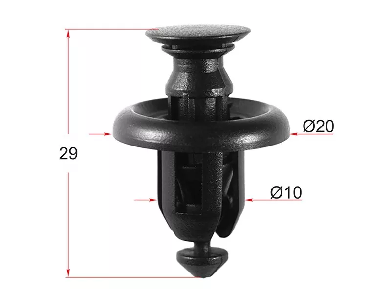 Клипса крепежная TOYOTA/LEXUS (Продажа по 10шт) - Артикул STM12594 - Производитель Sat - Фото, Отзывы, Цены 