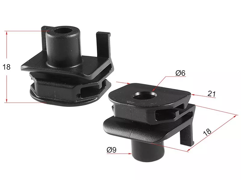 Клипса крепления накладки бампера TOYOTA/LEXUS (Продажа по 10шт) - Артикул STM12598 - Производитель Sat - Фото, Отзывы, Цены 