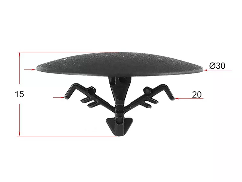 Клипса обшивки кузова HONDA/ACURA (Продажа по 10шт) - Артикул STM12610 - Производитель Sat - Фото, Отзывы, Цены 