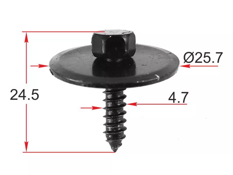 Саморез с шайбой MERCEDES (Продажа по 10шт) - Артикул STM12632 - Производитель Sat - Фото, Отзывы, Цены 