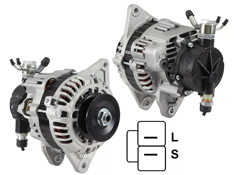 Генератор MMC PAJERO 2.5 90-04 4D56T 12V 75A - Артикул STMD160671N - Производитель Sat - Фото, Отзывы, Цены 