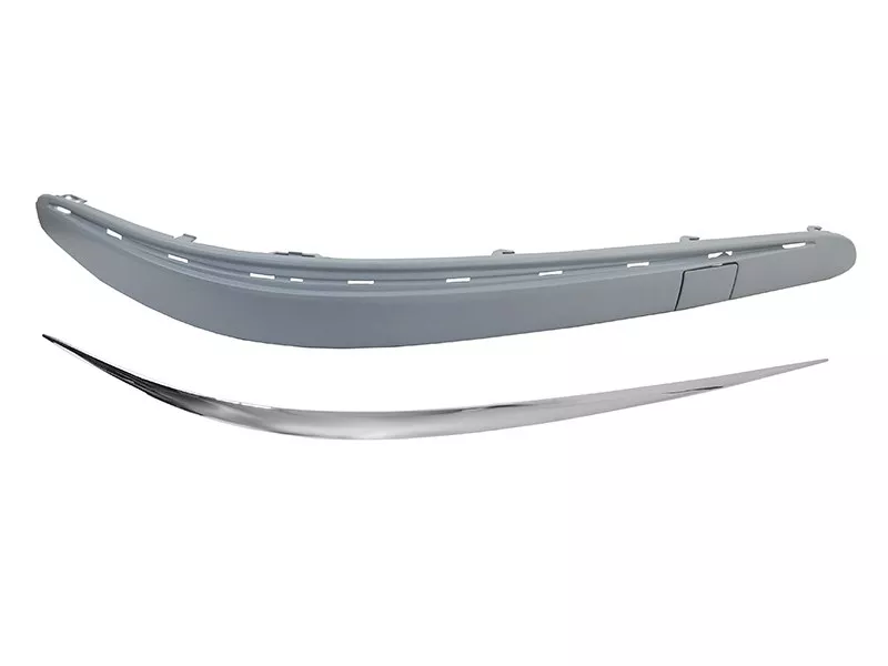 Молдинг бампера Mercedes-Benz E-Class 02-06 (Спереди/ Справа) - Артикул STMD57000M1 - Производитель Sat - Фото, Отзывы, Цены 